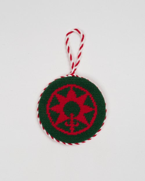 Mistletoe Star Needlepoint Ornament Kit 