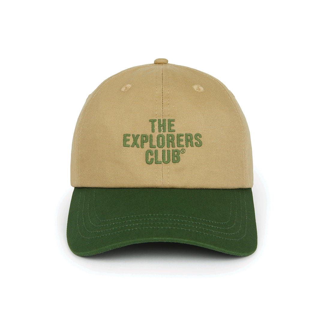 ECxRB Twill Baseball Cap in Khaki – The Explorers Club