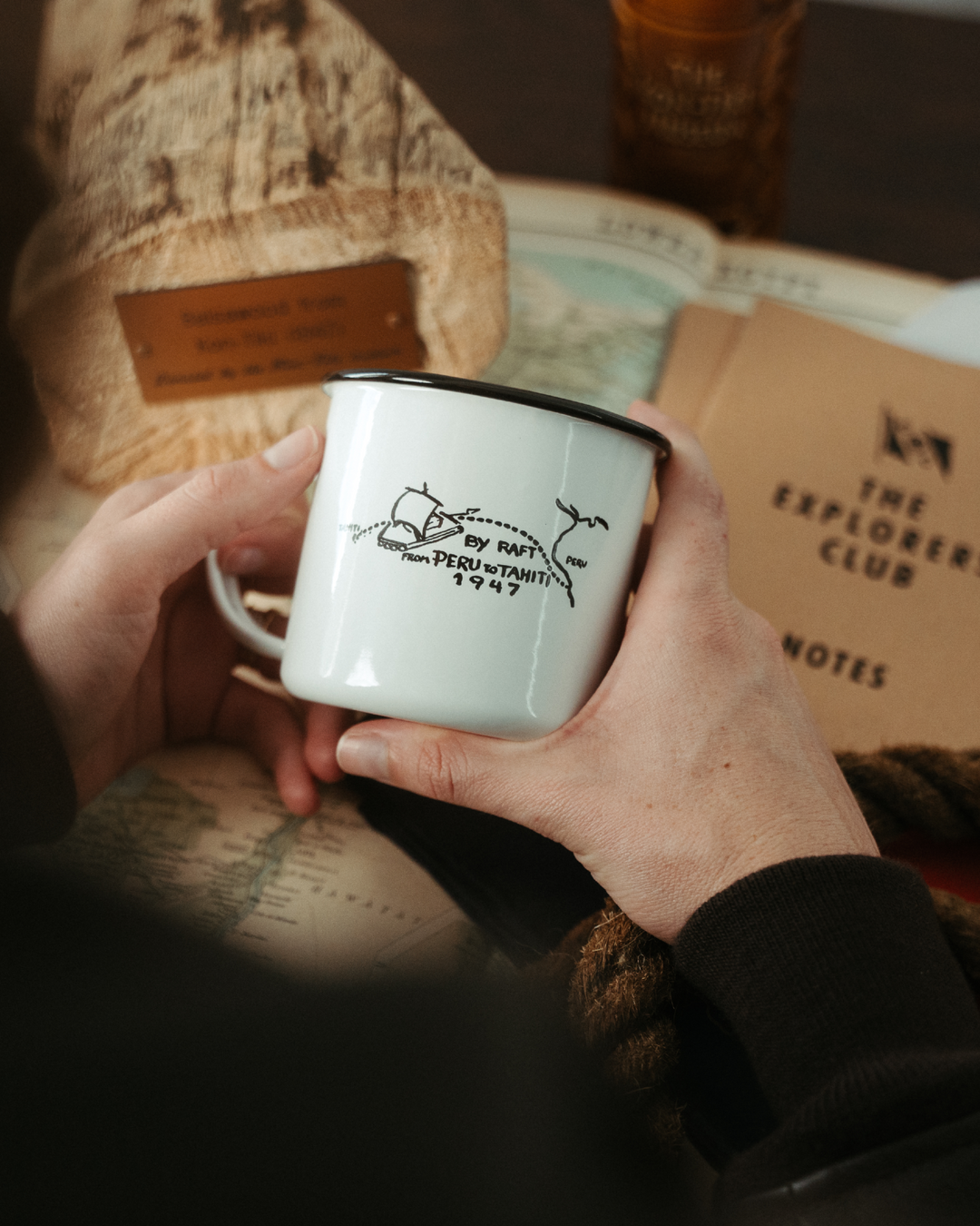 The Kon-Tiki Camp Mug – The Explorers Club Outfitters