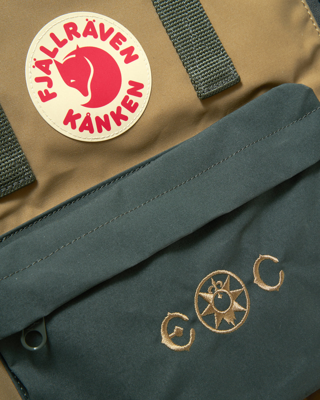 ECxFJ Kånken Backpack in Khaki / Green – The Explorers Club Outfitters