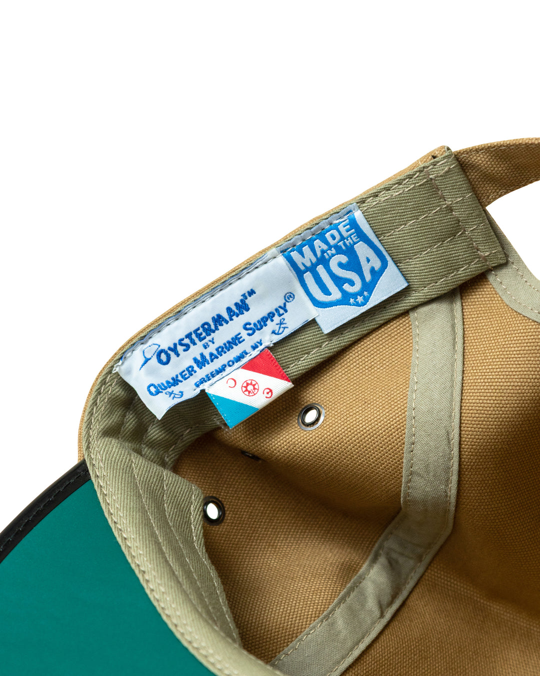 pacs×creek anglers device oysterman hat Oysterman in Natural – Quaker Marine Supply Co.