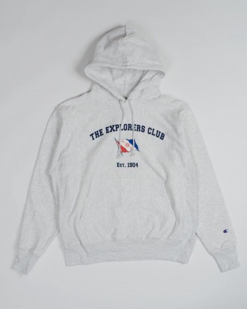 Classic Crewneck Hoodie in Heather Grey – The Explorers Club