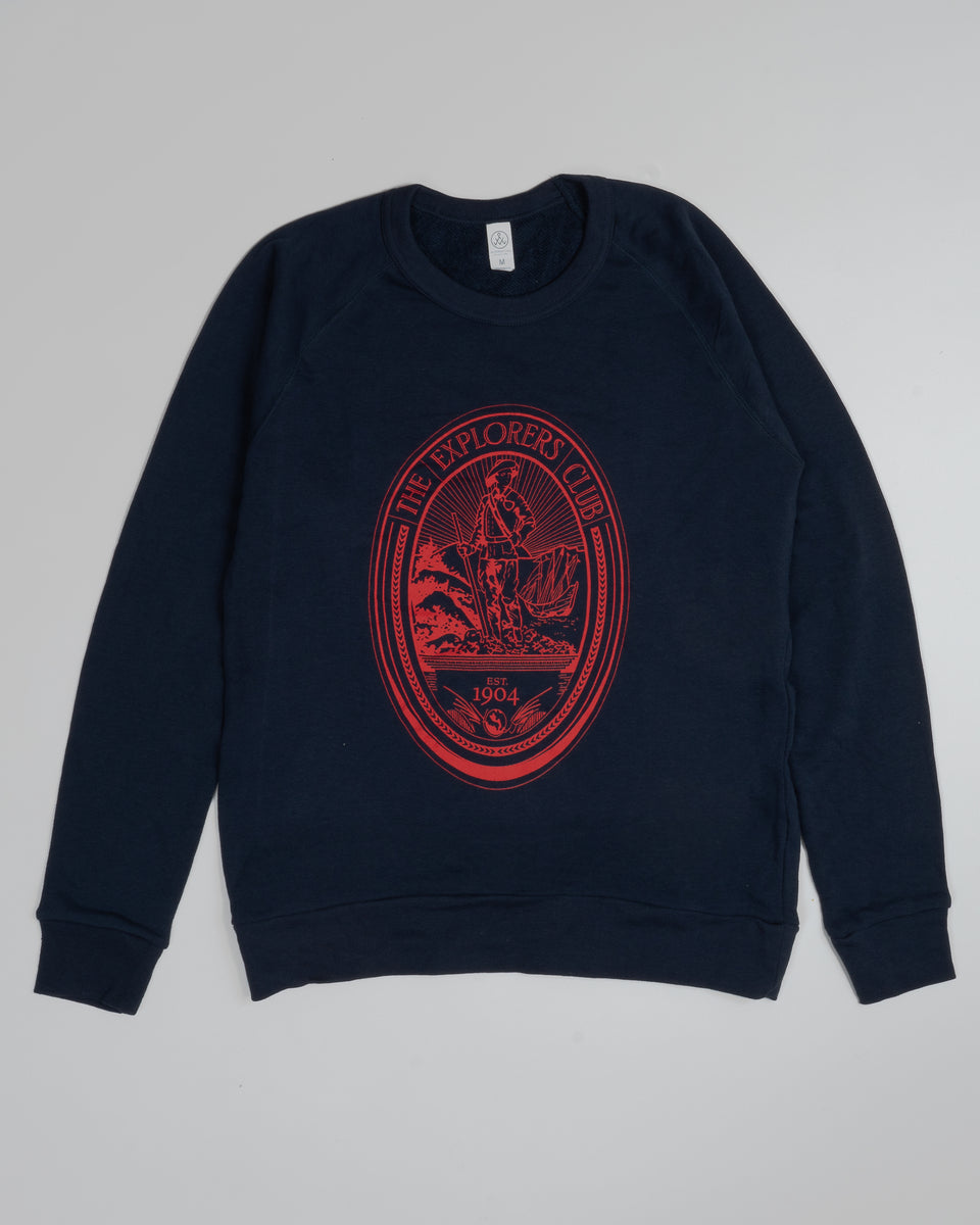 Reissue Crewneck Sweatshirt in Navy – The Explorers Club Outfitters